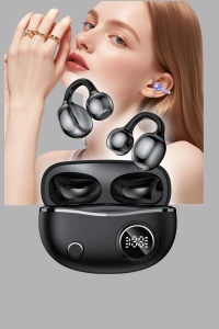 Açık Kulak Bluetooth Kulaklık 5.4 APTX Destekli Ergonomik Tasarım