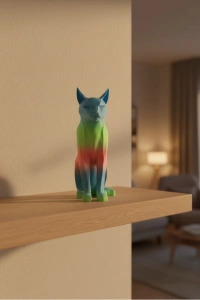 AÇIK RAİNBOW KEDİ