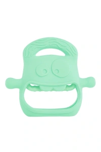 Açık Yeşil Bebek Silikon Diş Kaşıyıcı