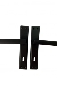 Adil Riva Mat Siyah Oda Kapı Kolu