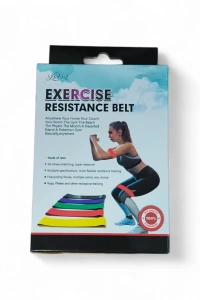 Aerobik Bant 5 Li Pilates Yoga Bandı