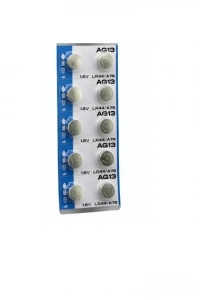 AG13 Saat Pili - Düğme Pil 10lu Paket LR44/A76 1.55V