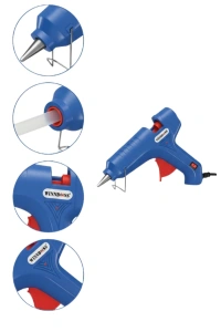 Ağır Hizmet Tipi 100 W Silikon Tabancası 11 mm Uyumlu 5 Silikon Hediyeli