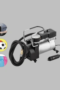 Ağır Hizmet Tipi Oto Kompresör 140 PSI Manometreli