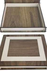 Ahşap Derili Hediye Kutusu