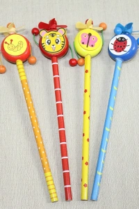 Ahşap Figürlü Kurşun Kalem