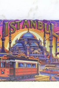 Ahşap İstanbul Temalı Magnet - Model 9