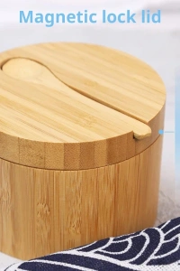 Ahşap Kaşıklı Baharatlık