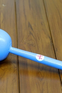 Ahşap Kedili Marakas Tekli Model 1