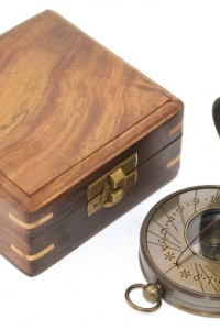 Ahşap Kutulu Pusula Model 8