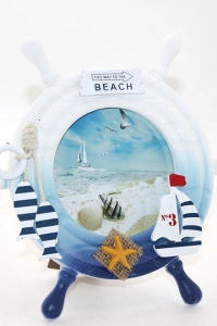 Ahşap Marin Dümenli Çerçeve Model 1