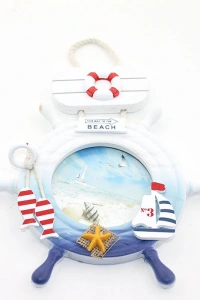 Ahşap Marin Dümenli Çerçeve Model 3