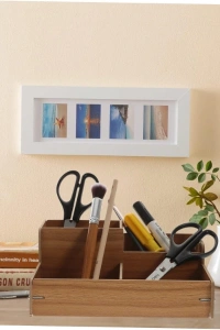 Ahşap Masa Üstü Düzenleyici Kutu