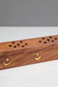 Ahşap Maun Tabut Tütsülük Model 3