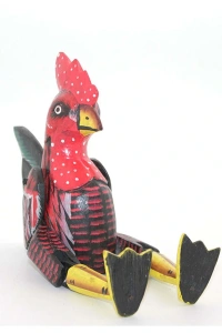 Ahşap Sallanan Hayvan Figürü Model 1