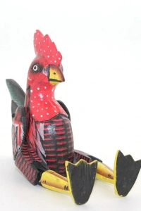 Ahşap Sallanan Hayvan Figürü Model 3