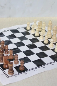 Ahşap Satranç Taşı 10 Cm