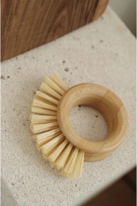 Ahşap Sebze Meyve Yıkama Fırçası