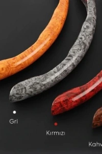 Ahşap Tasarımlı Direksiyon Simidi Koruma Kılıfı 2 li