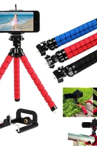 Ahtapot Selfie Tripod Telefon Tutucu Akrobat Stand Çubuğu