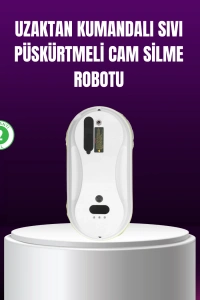 AI Akıllı Rotalı Otomatik Cam Temizleme Robotu