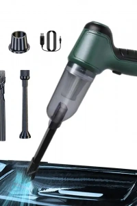 Air Blower Araba Süpürgesi Yeşil