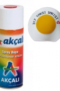 Akçalı Sprey Boya 400 ml 317 Taksi Sarısı