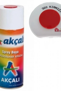 Akçalı Sprey Boya 400 ml 320 Kırmızı