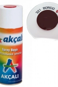 Akçalı Sprey Boya 400 ml 321 Bordo