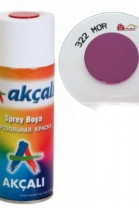 Akçalı Sprey Boya 400 ml 322 Mor