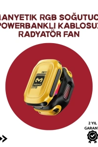 Akıllı Dijital Kontrollü Soğutucu | AI & Standart Mod | 7 Kanatlı Fan Tasarımı