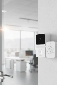 Akıllı Ev Uyumlu Kapı Zili 800mAh Bataryalı Gece Görüşlü