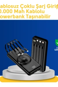 Akıllı Koruma Sistemli Powerbank – Hızlı, Güvenli ve Modern