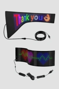 Akıllı LED Matrix Panel – USB Bağlantılı, Kaydırmalı Yazı ve Animasyon Desteği