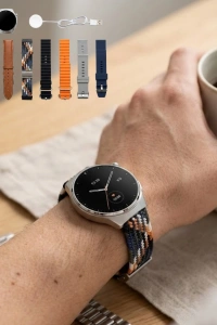 Akıllı Saat 7 Kordonlu Bluetooth Arama Nabız Takip ve Spor Modlu Çok Fonksiyonlu