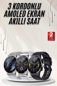 Akıllı Saat Arama Cevaplama Müzik Dinleme GPS Takibi