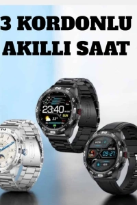 Akıllı Saat Arama Cevaplayan Titreşim Özelliğiyle Bildirim Görebilen