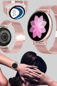 Akıllı Saat – Bluetooth 5.0, Suya Dayanıklı, Kablosuz Şarj