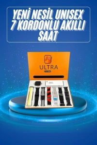 Akıllı Saat Çağrı Cevaplayabilen Unısex 7 Kordonlu Müzik Dinleme