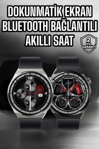 Akıllı Saat Dokunmatik Ekran Sesli Görüşme ve Bildirim Görme Sağlık Takibi