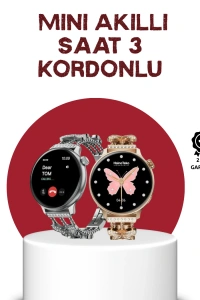 Akıllı Saat – Dokunmatik Ekran, Spor Modu ve Kalp Atış Sensörü