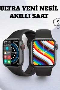 Akıllı Saat iOS ve Android ile Uyumlu Şık ve Çok Fonksiyonlu