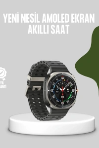 Akıllı Saat Kablosuz Şarj Arama Cevaplama ve Geniş Ekran Desteği