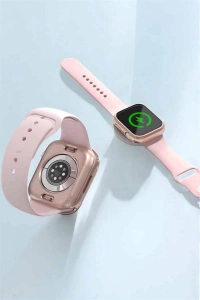 Akıllı Saat Sesli Görüşme Bildirim Görme Uyku ve Sağlık Takibi