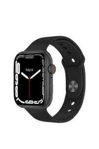 Akıllı Saat Sesli Görüşme Bluetooth Bağlantılı Kablosuz Şarj Özelliği