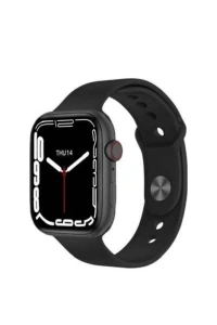 Akıllı Saat Sesli Görüşme Bluetooth Bağlantılı Kablosuz Şarj Özelliği