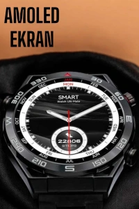 Akıllı Saat Yeni Nesil 2024 Model Metal Kordonlu Bluetooth Bağlantılı