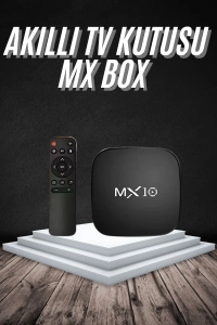 Akıllı TV kutusu Mx Box Android 7.1 TV kutusu 2.4G Wifi