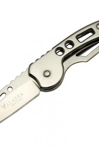 Alaska SDR 10 Gri Kamp Çakı 15cm - Manuel, Kemerlikli