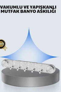 Aletsiz Montaj Vakumlu Yapışkanlı Askı Aparatı